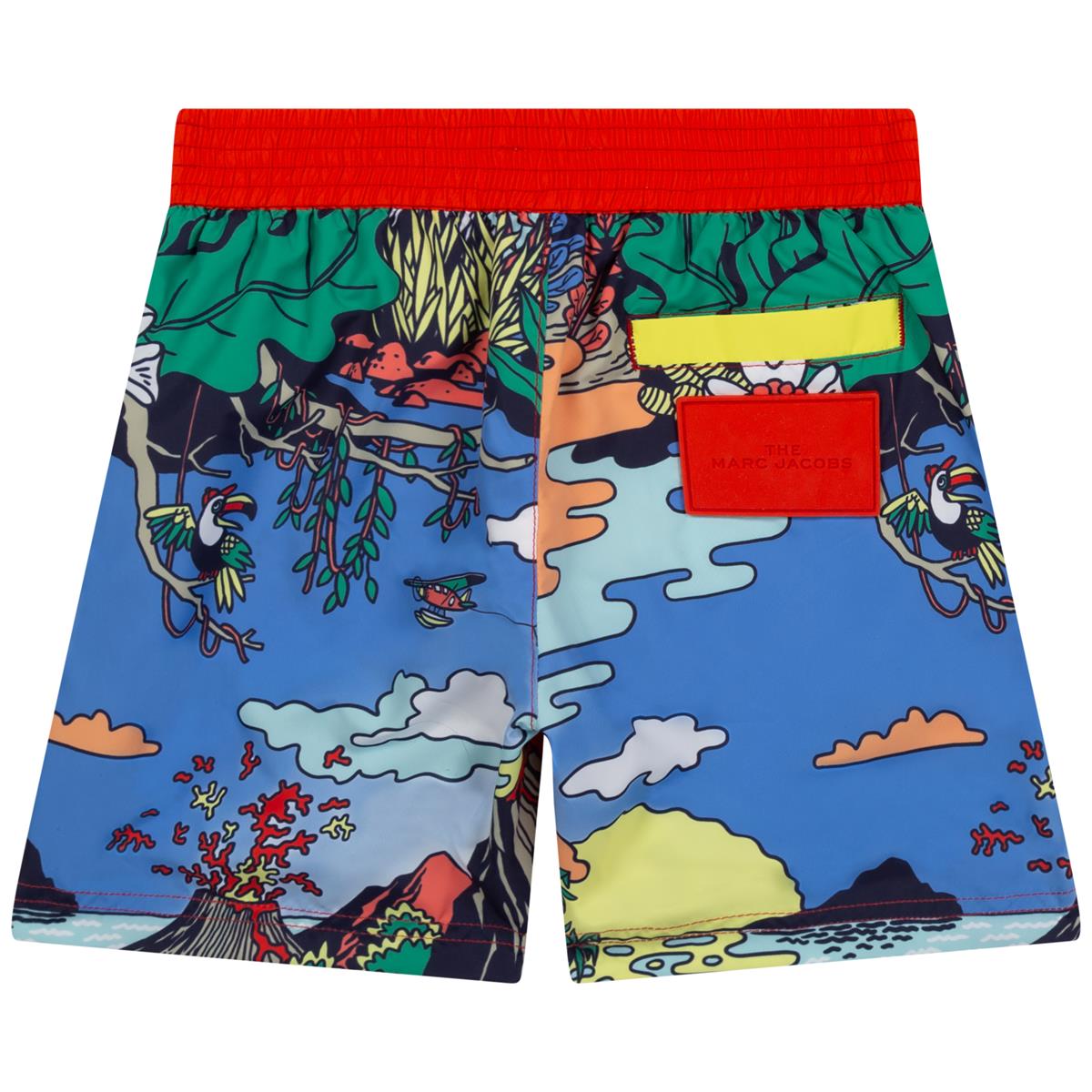 儿童蓝色短裤