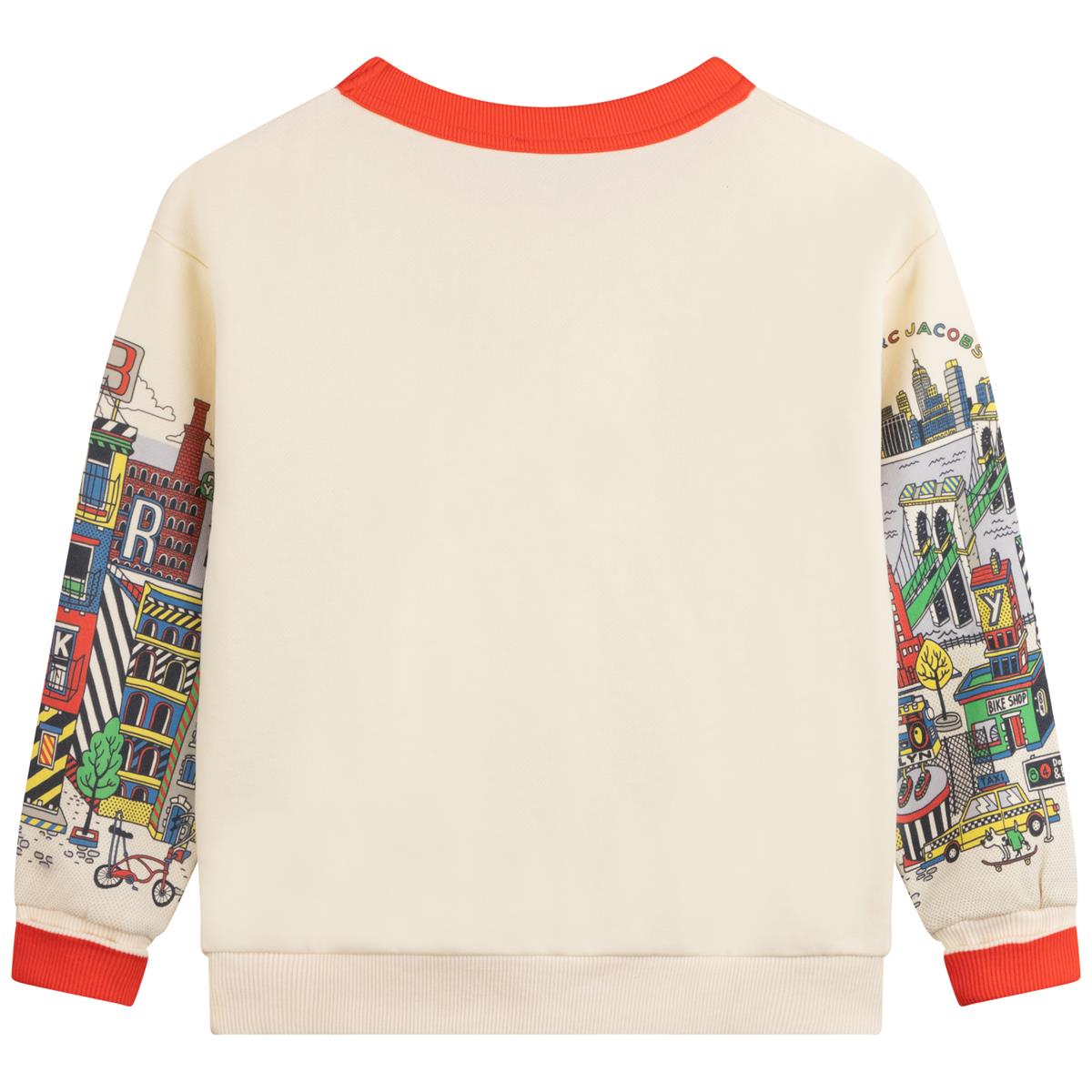 儿童白色卫衣