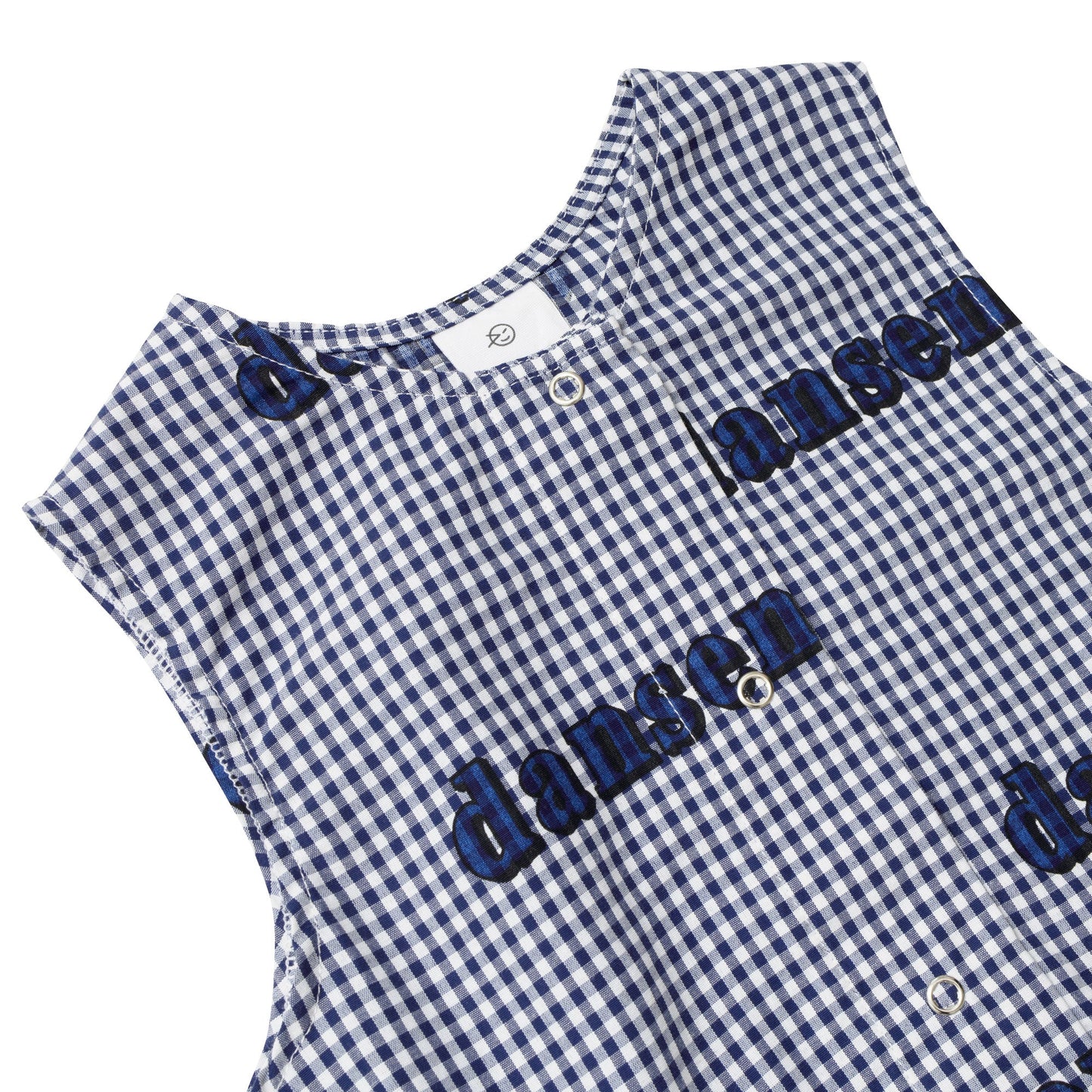Girls Blue Logo Dress