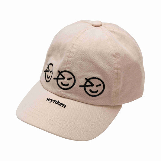儿童白色logo棒球帽