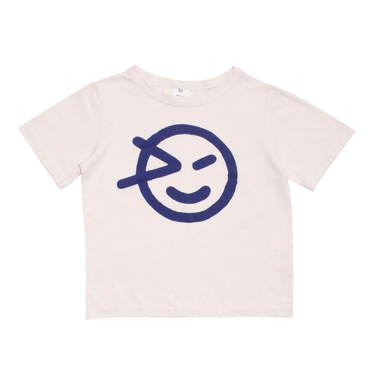 儿童白色Logo棉T恤