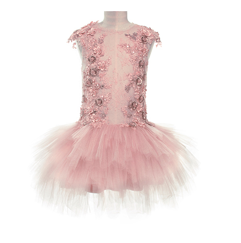 Girls Pink "Who鈥檚 the prettiest"Dress