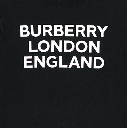 Boys Black Cotton T-Shirt