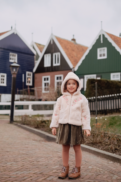 Girls Cream Jacket
