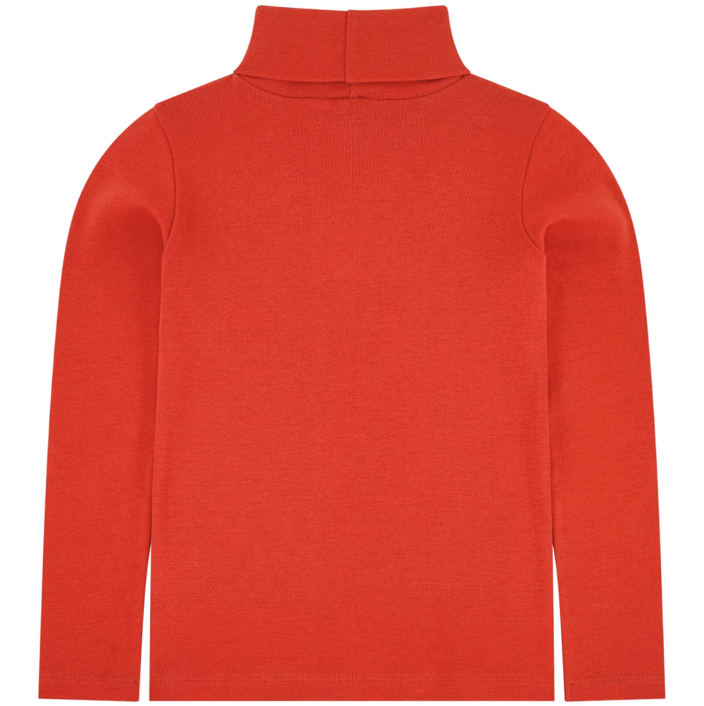 Girls Poppy Cotton Turtleneck