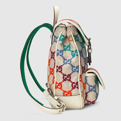 儿童米色GG背包