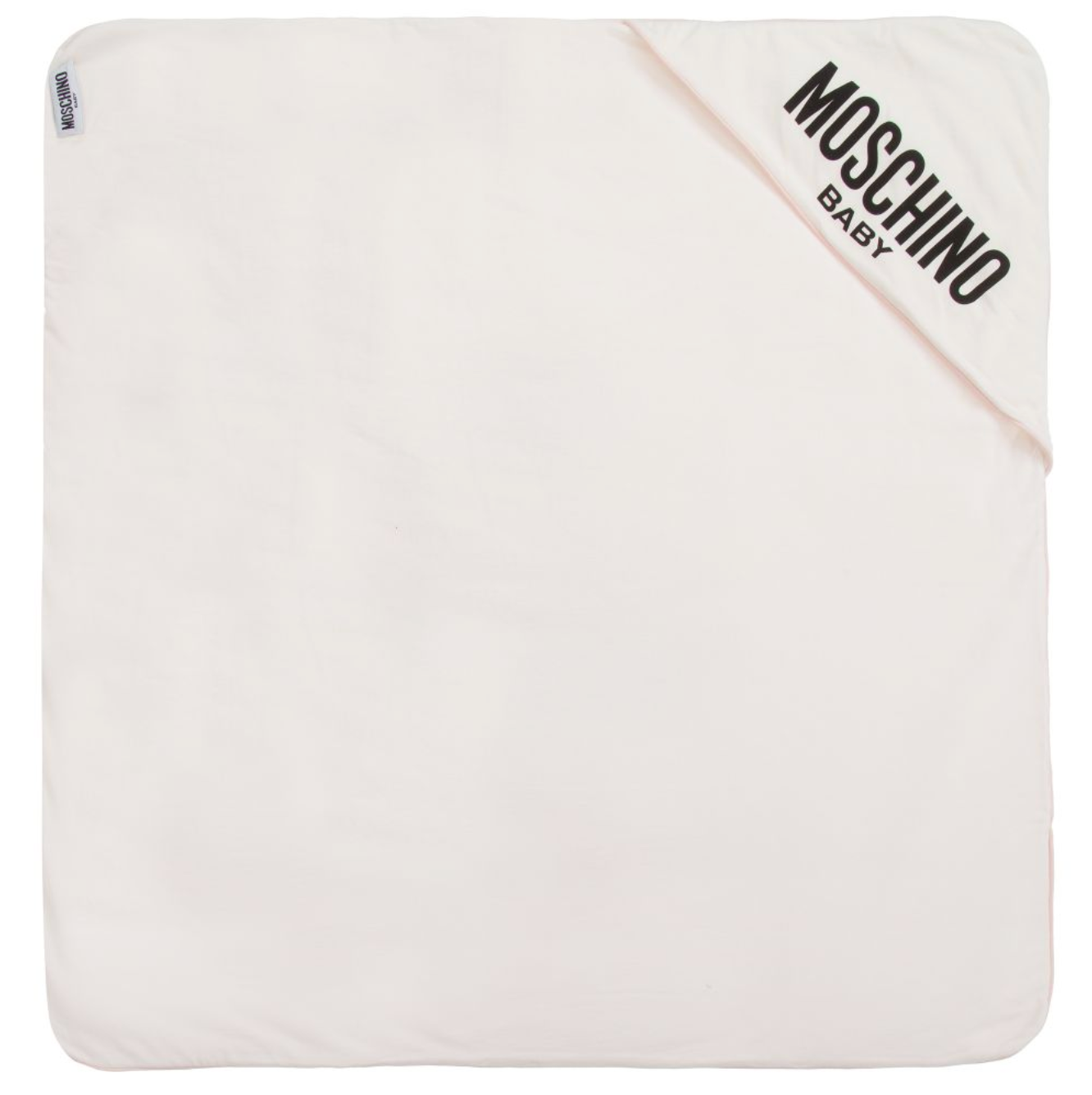 Babies Light Pink Teddy Bear Cotton Blanket