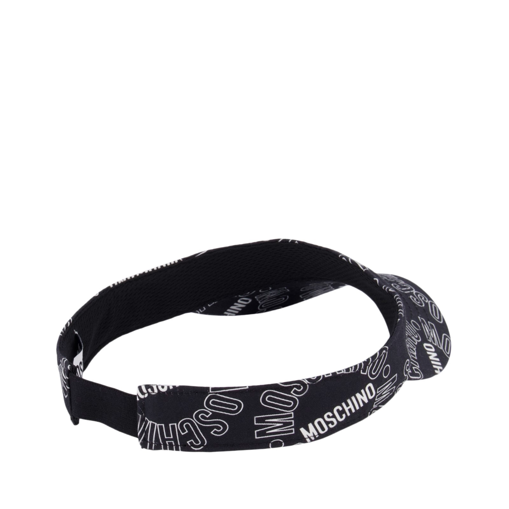 女童黑色Logo棉太阳帽