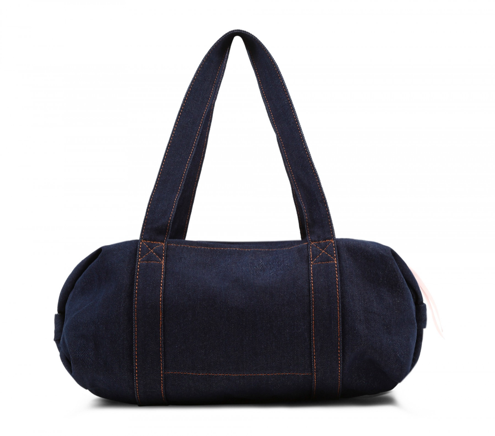 女童藏青色牛仔芭蕾舞包