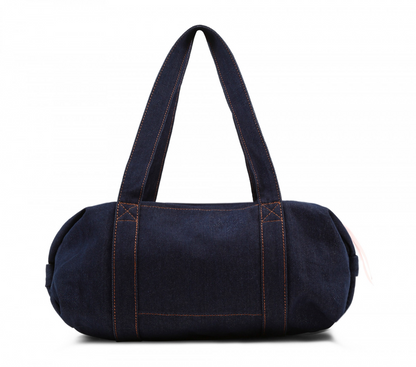 女童藏青色牛仔芭蕾舞包