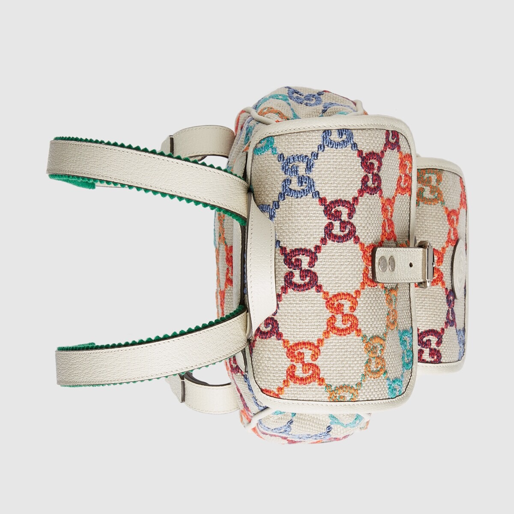 儿童米色GG背包