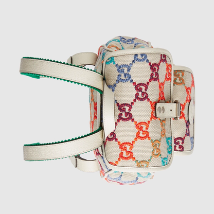 儿童米色GG背包