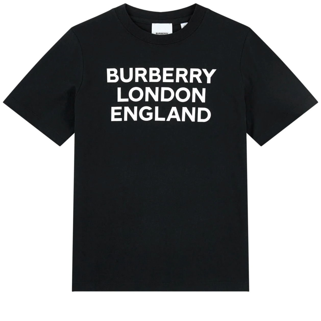 Boys Black Cotton T-Shirt