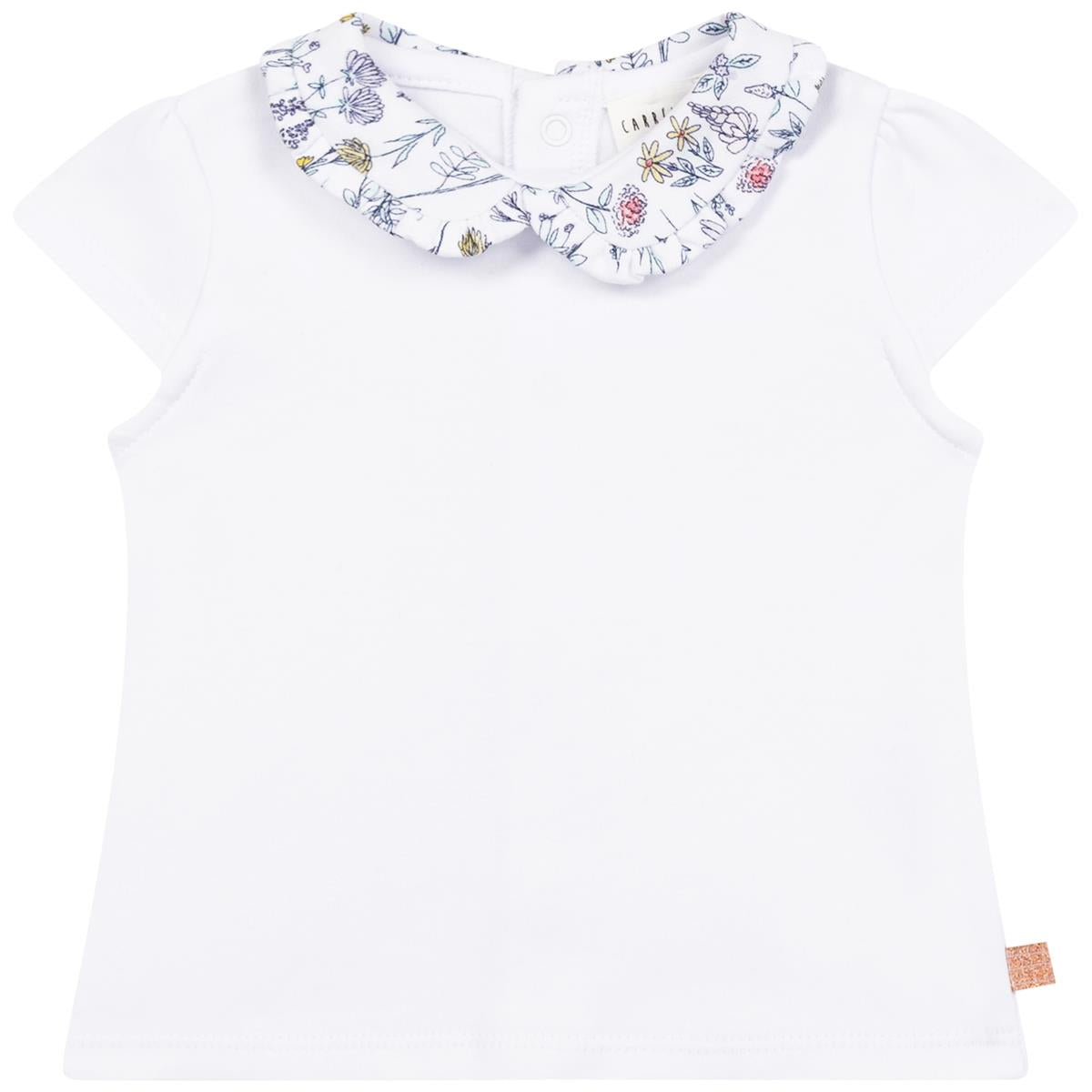 婴儿白色T恤