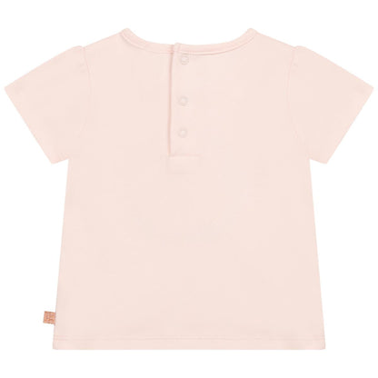 婴儿粉色T恤