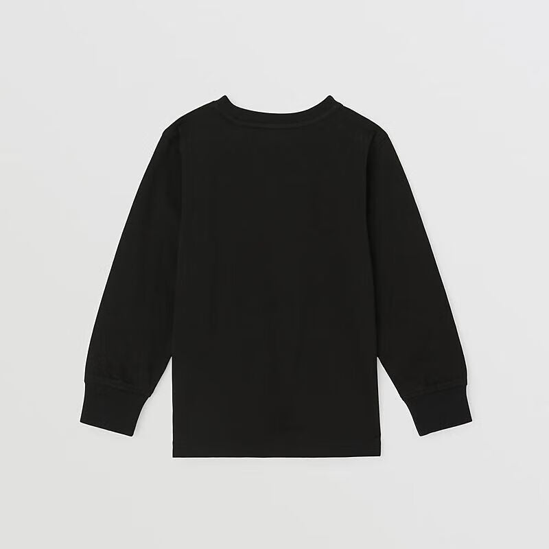 儿童黑色棉T恤
