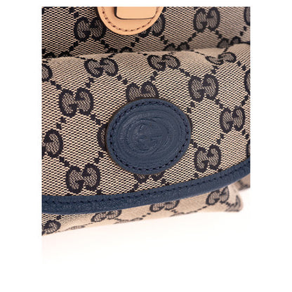 Girls Navy GG Backpack