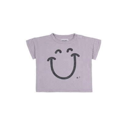 Baby Boys & Girls Lavender Cotton T-Shirt