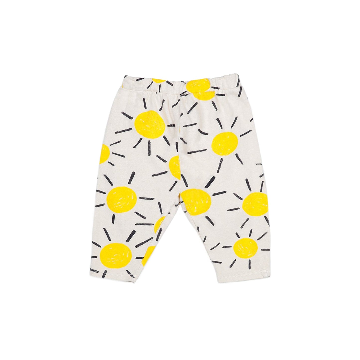 Baby Girls White Sun Cotton Trousers