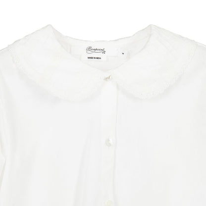 Girls Off White Blouse