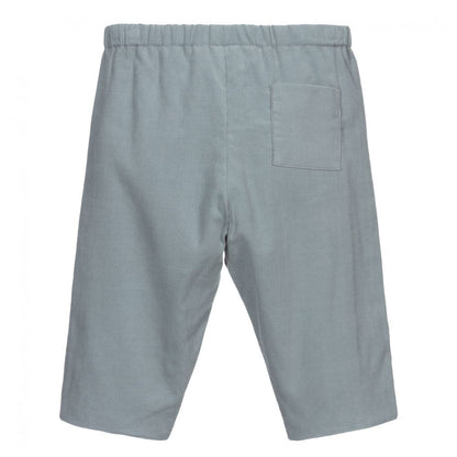 Baby Boys Blue Grey Pants