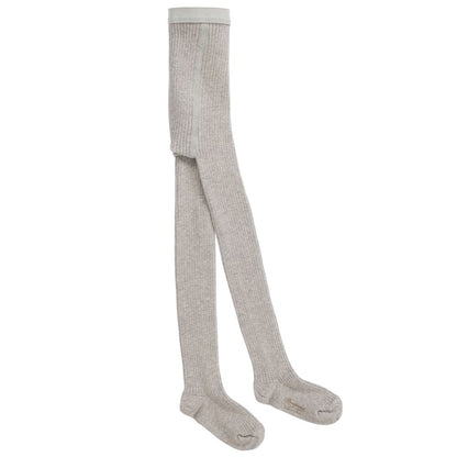 Girls Light Grey Tights