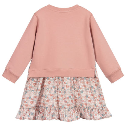 Girls Dusky Pink Dress