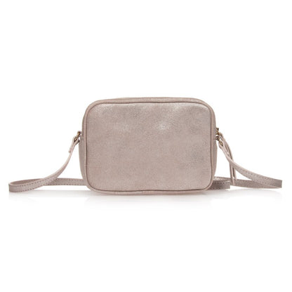 Girls Silver Cherry Bag