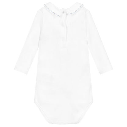 Baby Boys & Girls White Romper