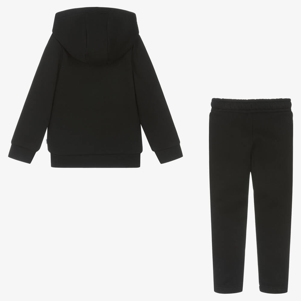 男童黑色棉套装