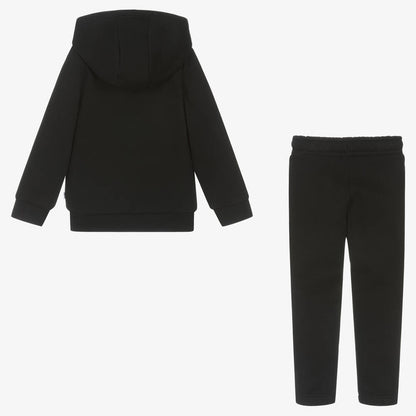 男童黑色棉套装