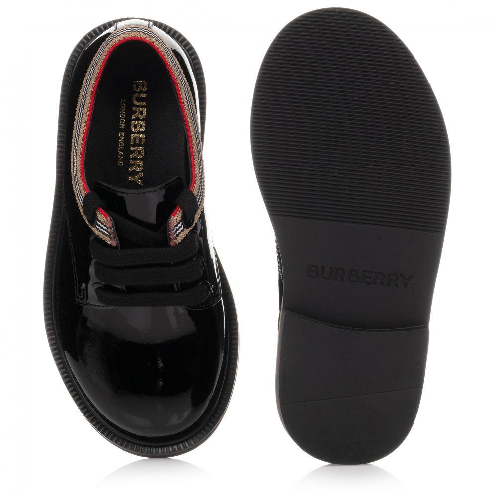Boys & Girls Black Shoes