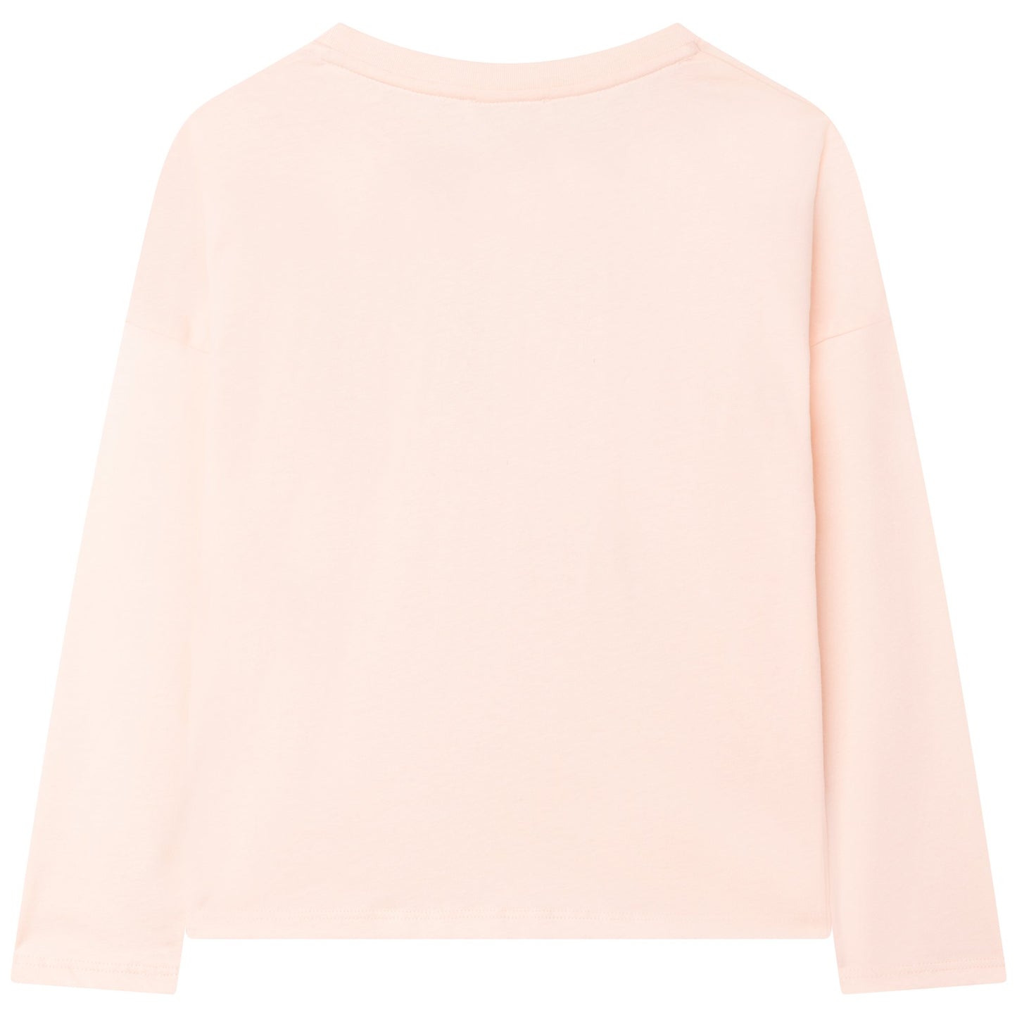 女童粉色Logo T恤