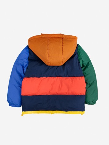儿童蓝色棉服