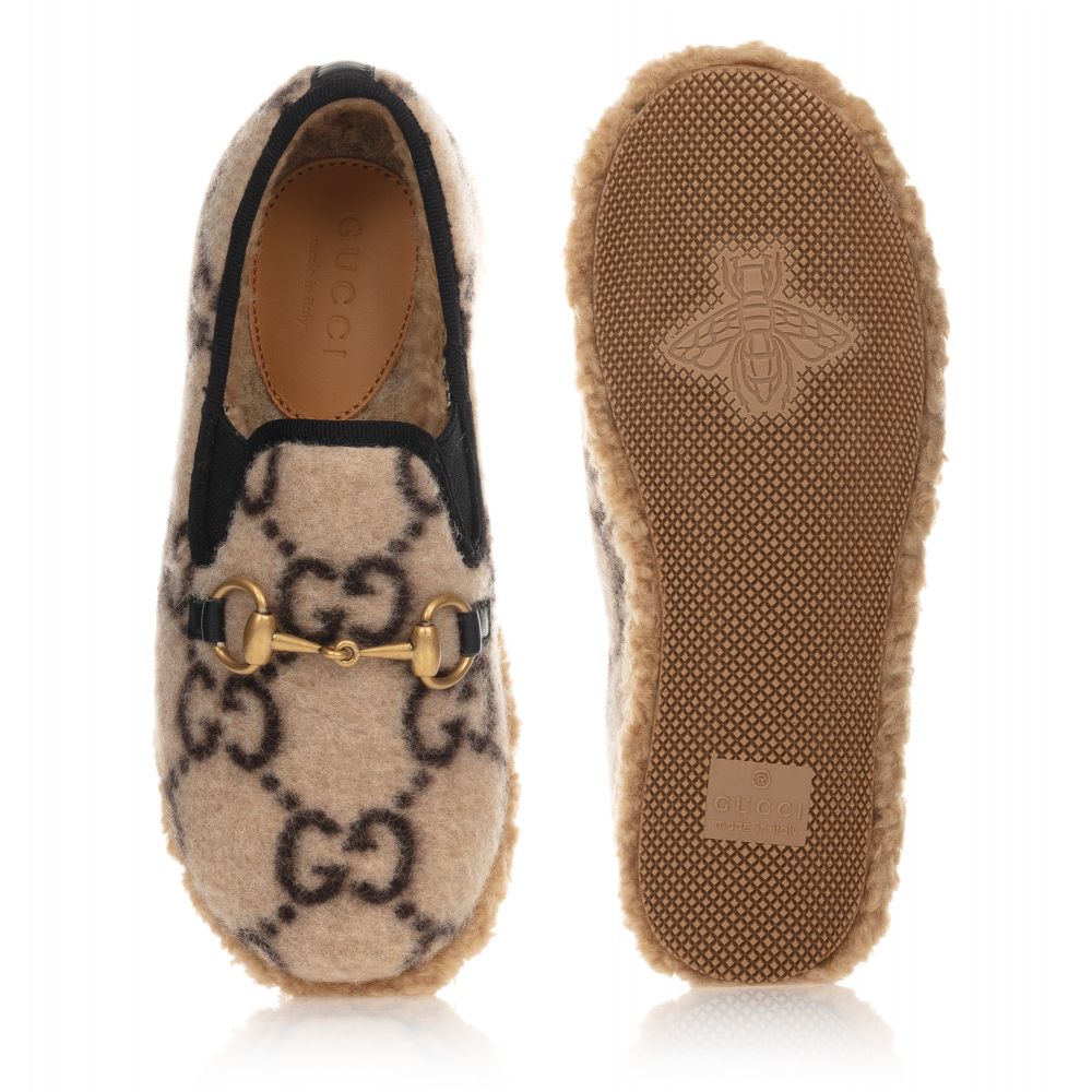 Girls Camel GG Flats