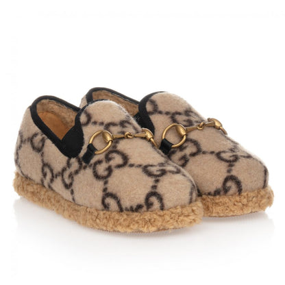 Girls Camel GG Flats
