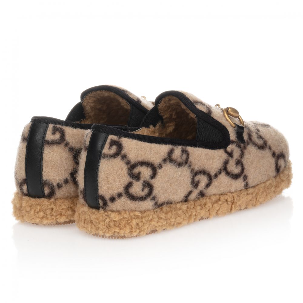 Girls Camel GG Flats