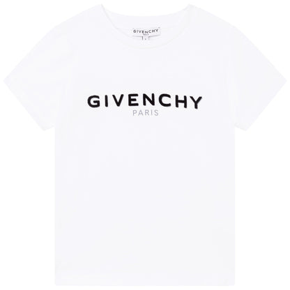 Boys White Logo T-Shirt