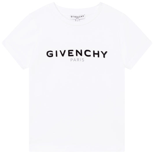 Boys White Logo T-Shirt