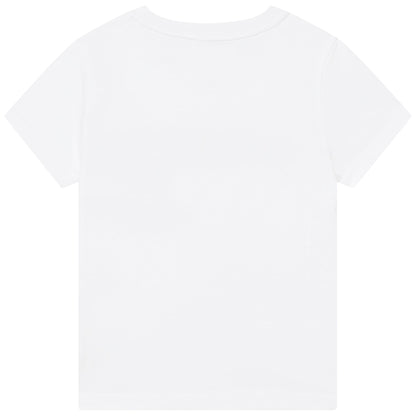 Boys White Logo T-Shirt