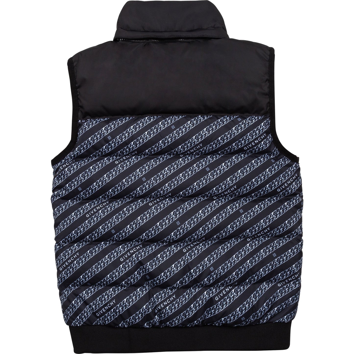 儿童黑色蓬松马甲