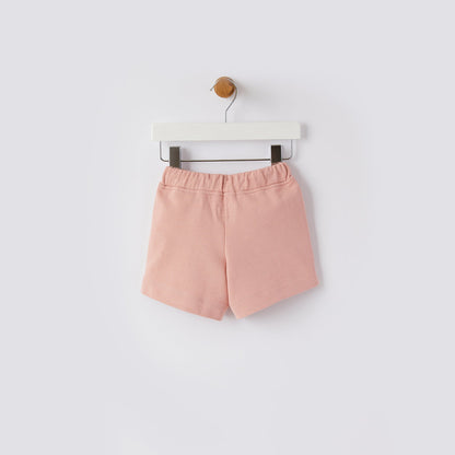 女童粉色短裤