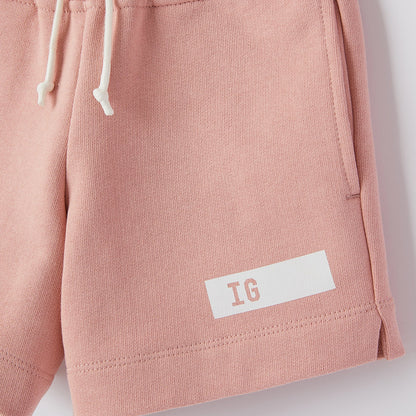 女童粉色短裤