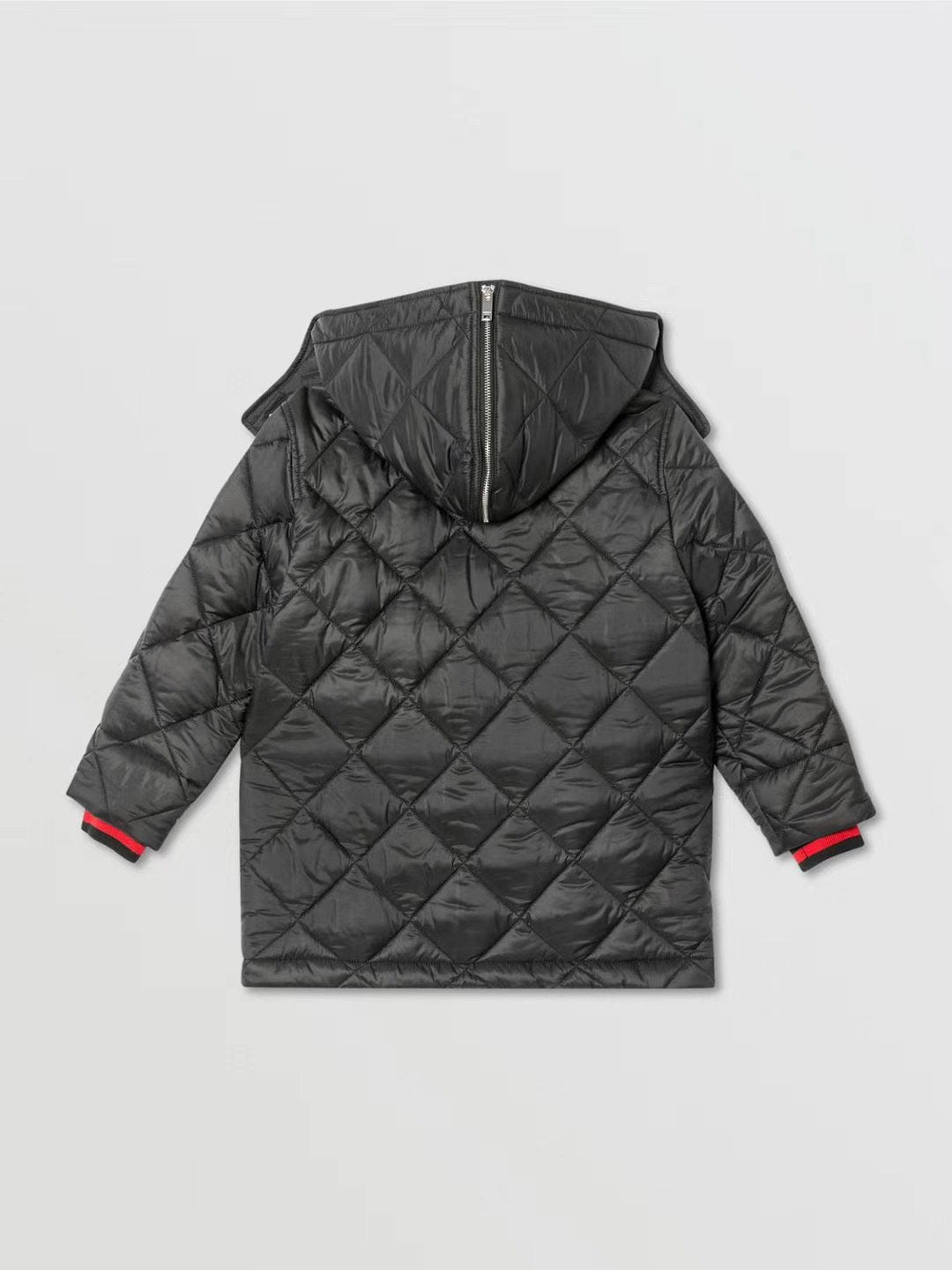 男童黑色羽绒夹克