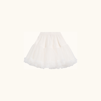 Girls Off White Skirt