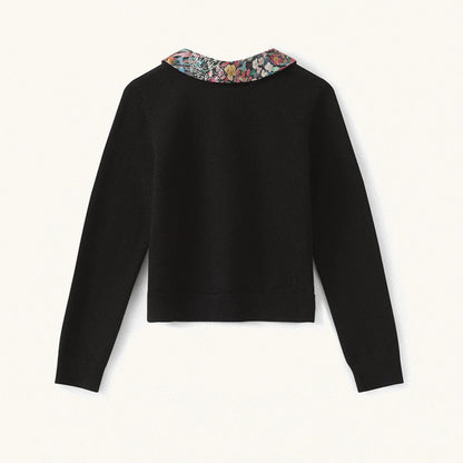 Girls Black Cardigan