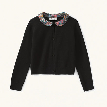 Girls Black Cardigan