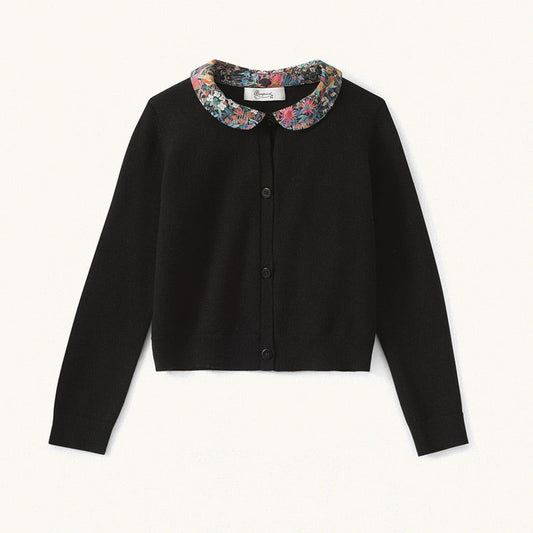 Girls Black Cardigan