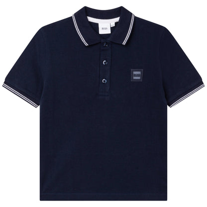 男童藏青色Polo衫