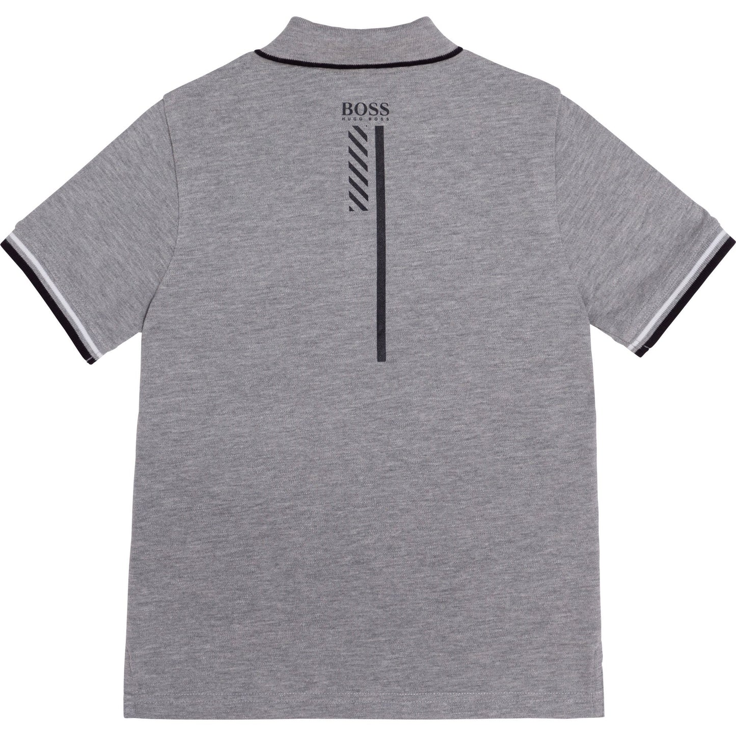 男童灰色Logo Polo衫
